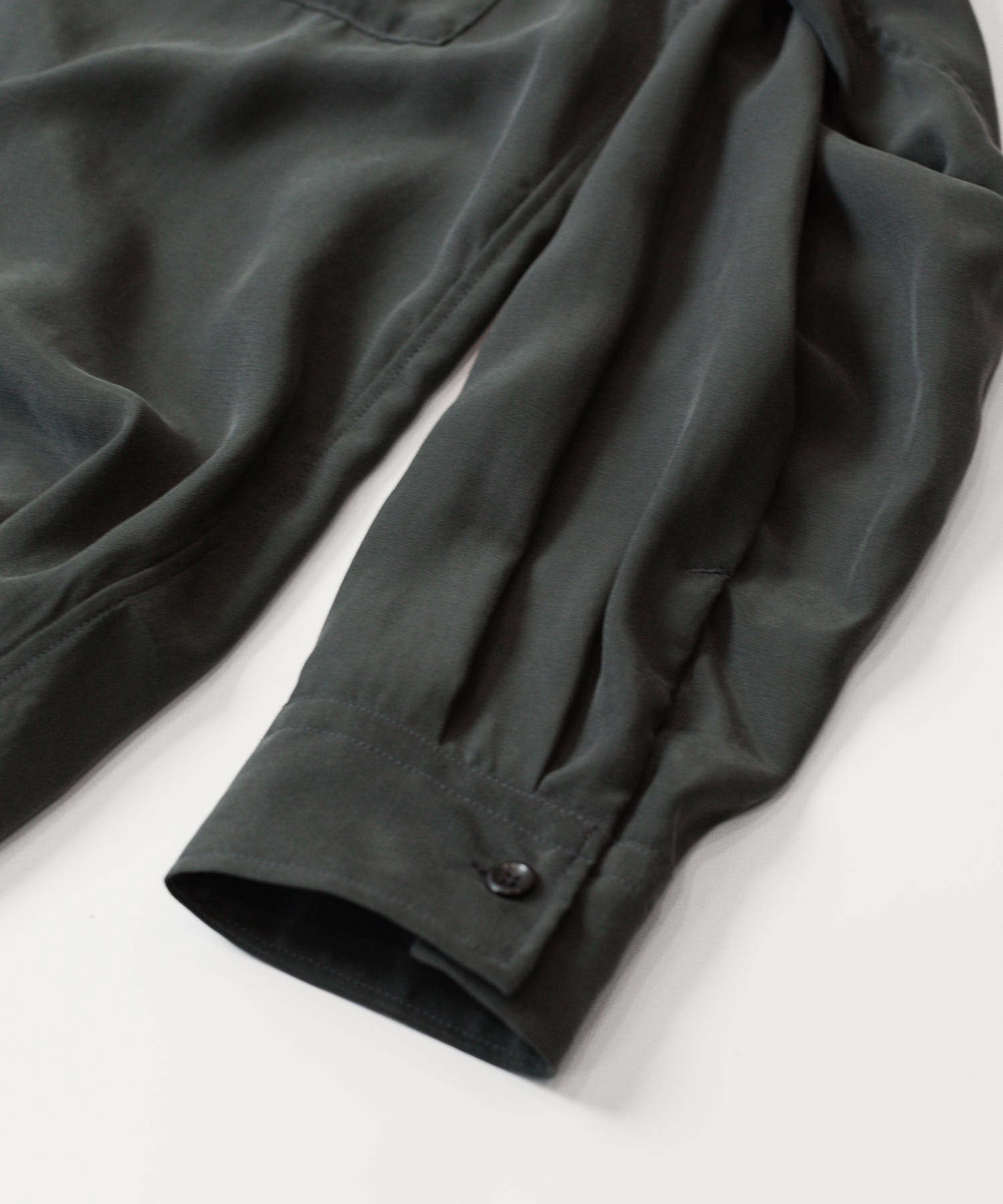 ATTACHMENT アタッチメントのCU/RY FIBRIL TAFFETA PATCH POCKET L/S SHIRT - D.GRAYの公式通販サイトsession福岡セレクトショップ