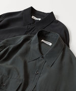 画像をギャラリービューアに読み込む, ATTACHMENT アタッチメントのCU/RY FIBRIL TAFFETA PATCH POCKET L/S SHIRT - D.GRAYの公式通販サイトsession福岡セレクトショップ
