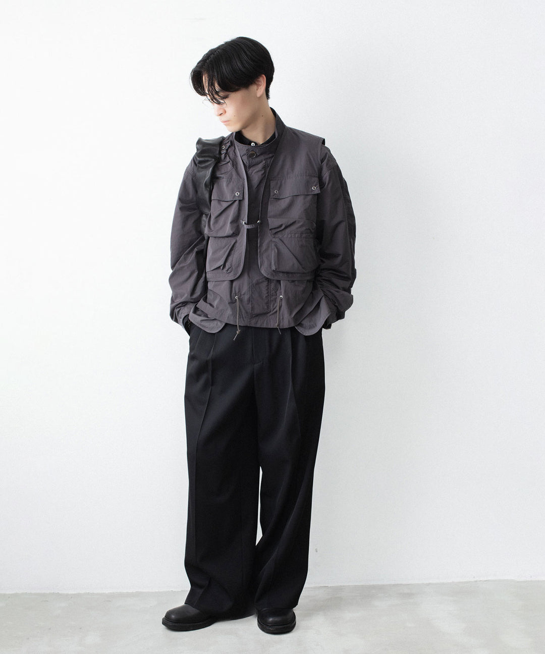ANTHEM A アンセム エーのDOCKING NYLON SHORT BLOUSONの公式通販サイトsession福岡セレクトショップ