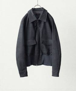 ANTHEM A / アンセムエー】CRACK TERRY BLOUSON - BLUE GRAY | 公式