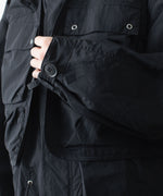 画像をギャラリービューアに読み込む, ANTHEM A アンセム エーのDOCKING NYLON SHORT BLOUSON - BLACKの公式通販サイトsession福岡セレクトショップ
