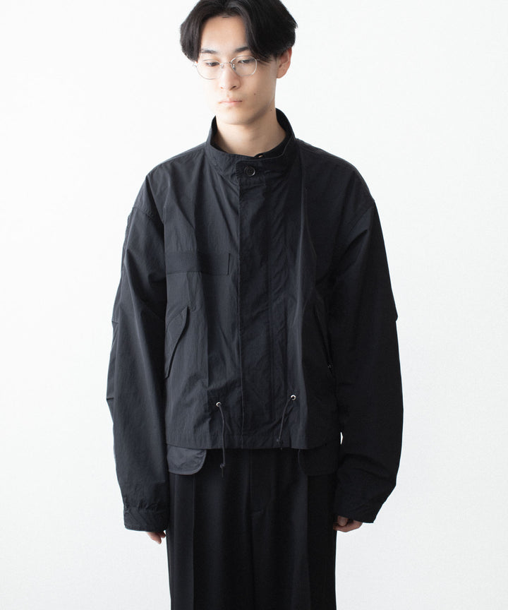 ANTHEM A アンセム エーのDOCKING NYLON SHORT BLOUSON - BLACKの公式通販サイトsession福岡セレクトショップ