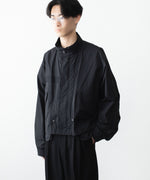 画像をギャラリービューアに読み込む, ANTHEM A アンセム エーのDOCKING NYLON SHORT BLOUSON - BLACKの公式通販サイトsession福岡セレクトショップ
