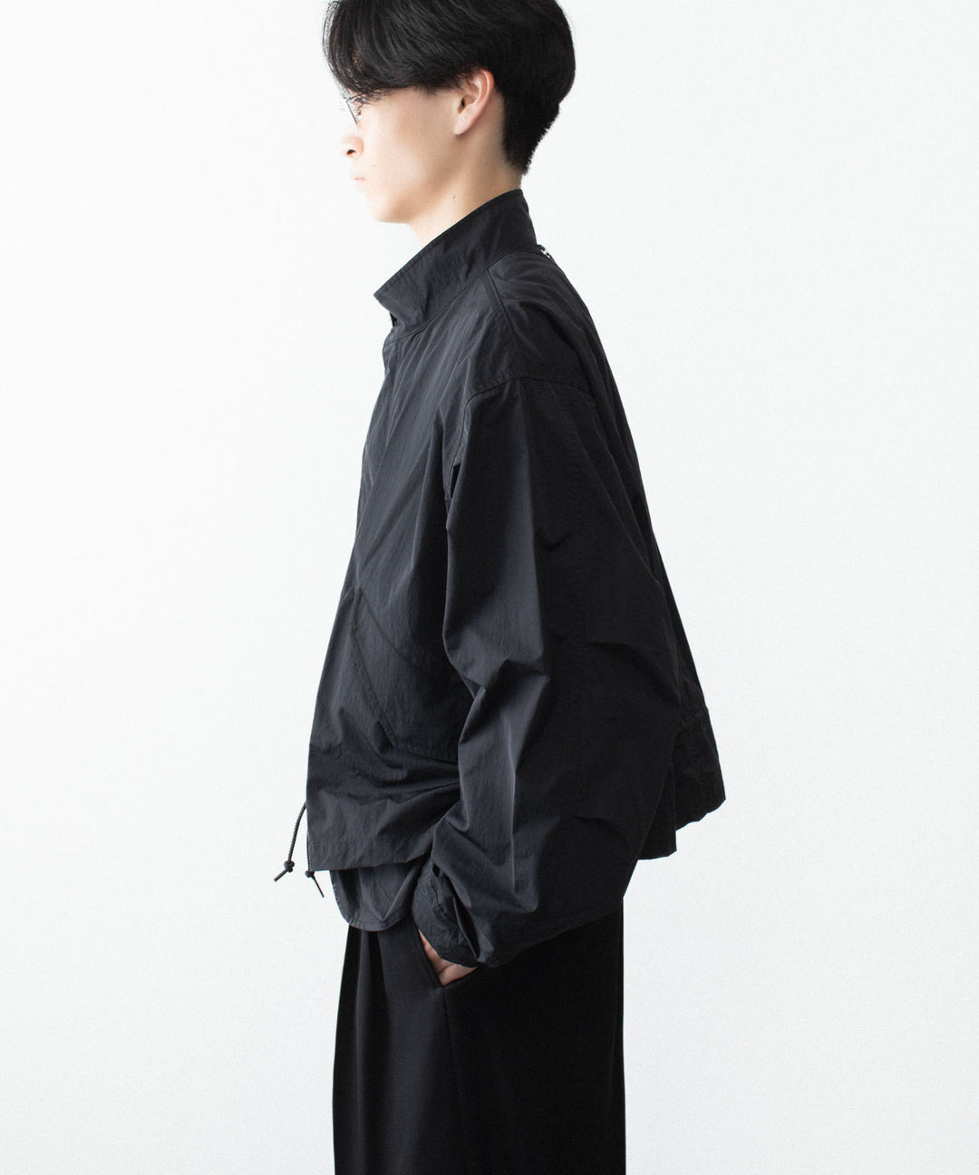 ANTHEM A アンセム エーのDOCKING NYLON SHORT BLOUSON - BLACKの公式通販サイトsession福岡セレクトショップ