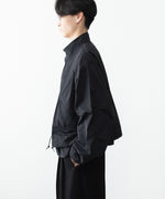 画像をギャラリービューアに読み込む, ANTHEM A アンセム エーのDOCKING NYLON SHORT BLOUSON - BLACKの公式通販サイトsession福岡セレクトショップ
