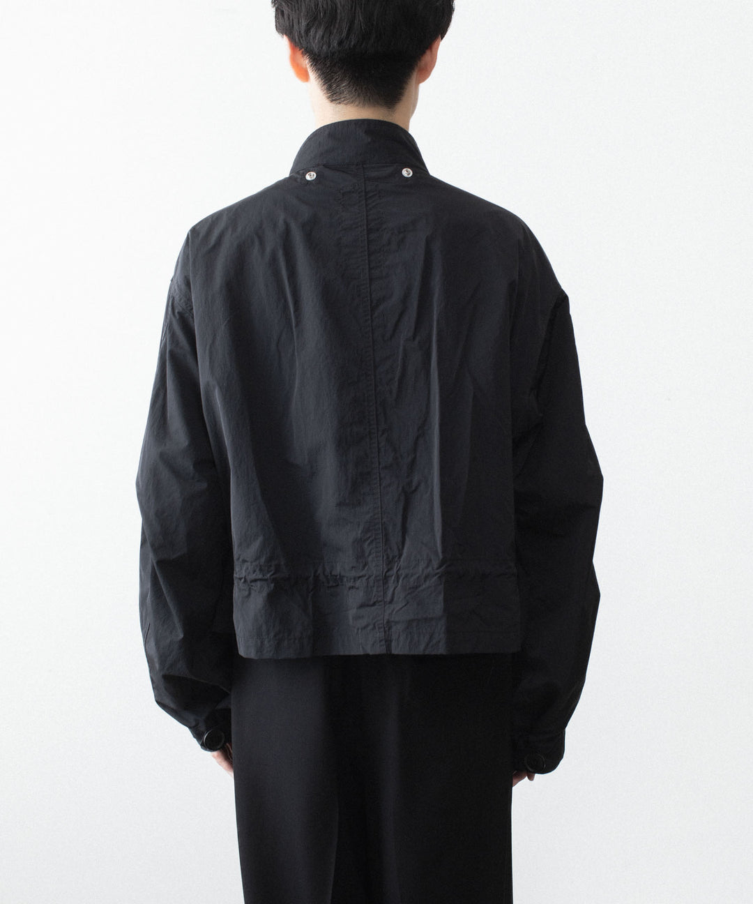 ANTHEM A アンセム エーのDOCKING NYLON SHORT BLOUSON - BLACKの公式通販サイトsession福岡セレクトショップ