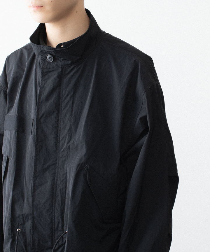 ANTHEM A アンセム エーのDOCKING NYLON SHORT BLOUSON - BLACKの公式通販サイトsession福岡セレクトショップ