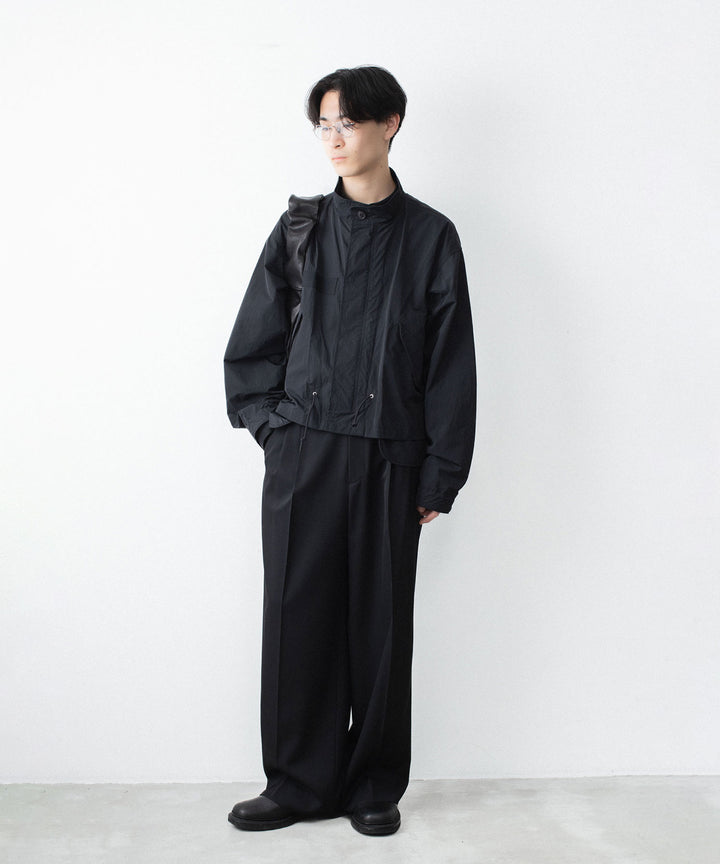 ANTHEM A アンセム エーのDOCKING NYLON SHORT BLOUSON - BLACKの公式通販サイトsession福岡セレクトショップ