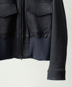 画像をギャラリービューアに読み込む, ANTHEM A アンセムエーのCRACK TERRY BLOUSONのBLUE GRAY 公式通販サイトsession福岡セレクトショップ
