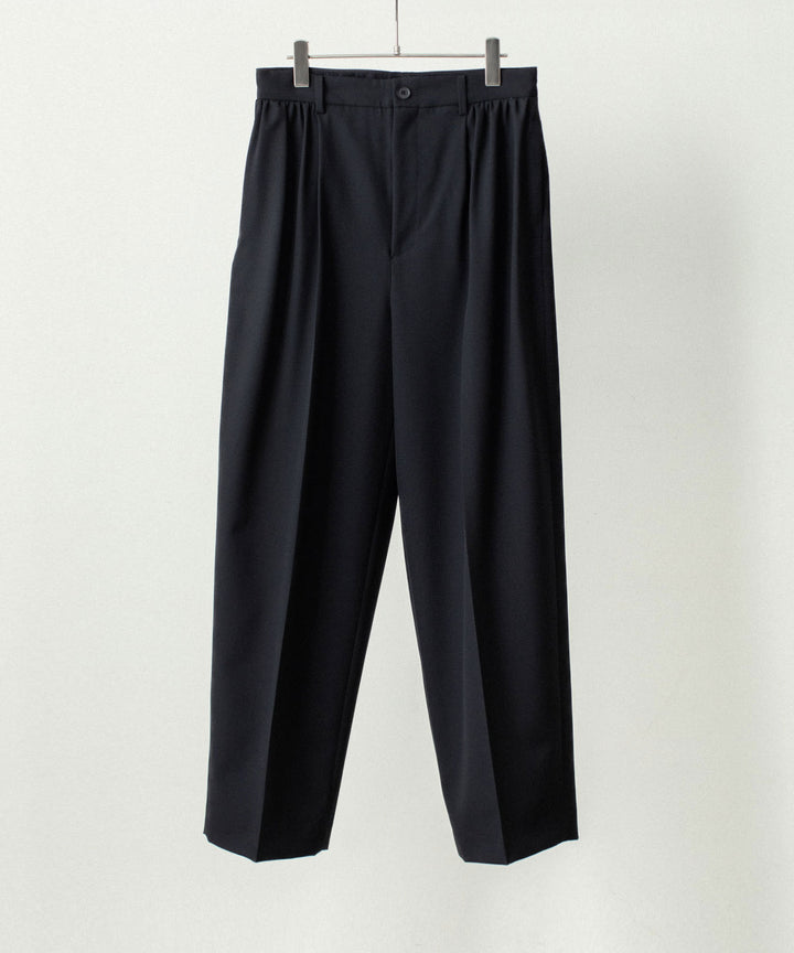 ANTHEM A アンセム エーのWOOL TROPICAL SIDE GATHER SLACKS の公式通販サイトsession福岡セレクトショップ