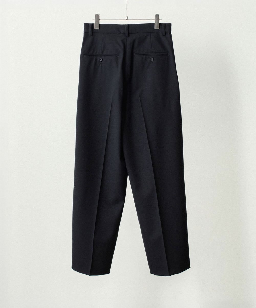 ANTHEM A アンセム エーのWOOL TROPICAL SIDE GATHER SLACKS の公式通販サイトsession福岡セレクトショップ