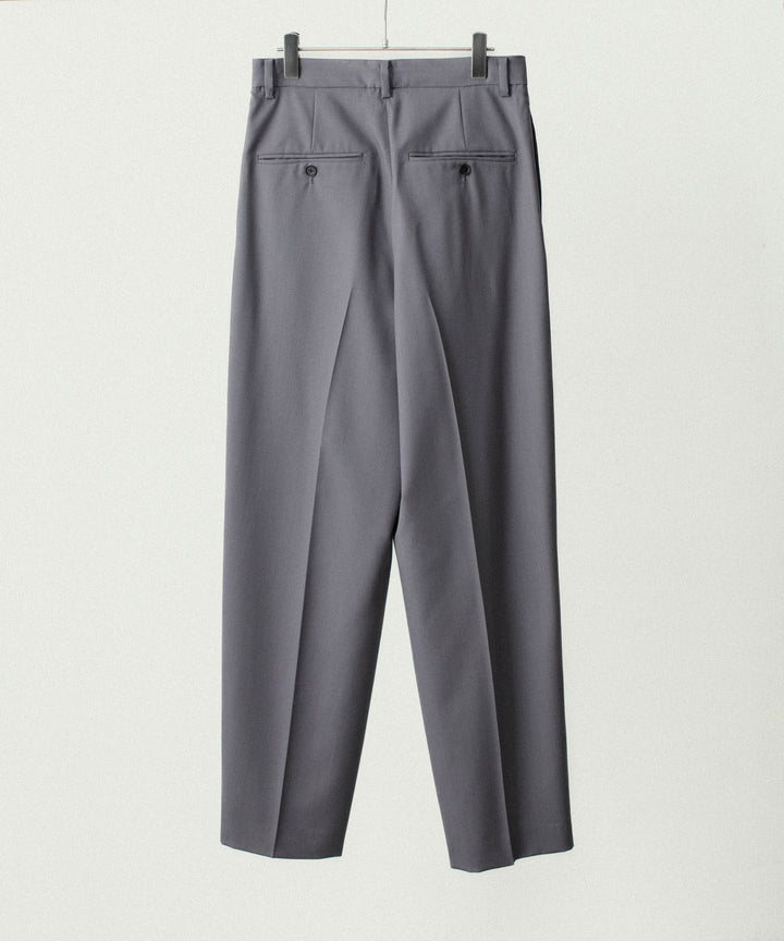 ANTHEM A アンセム エーのWOOL TROPICAL SIDE GATHER SLACKSの公式通販サイトsession福岡セレクトショップ