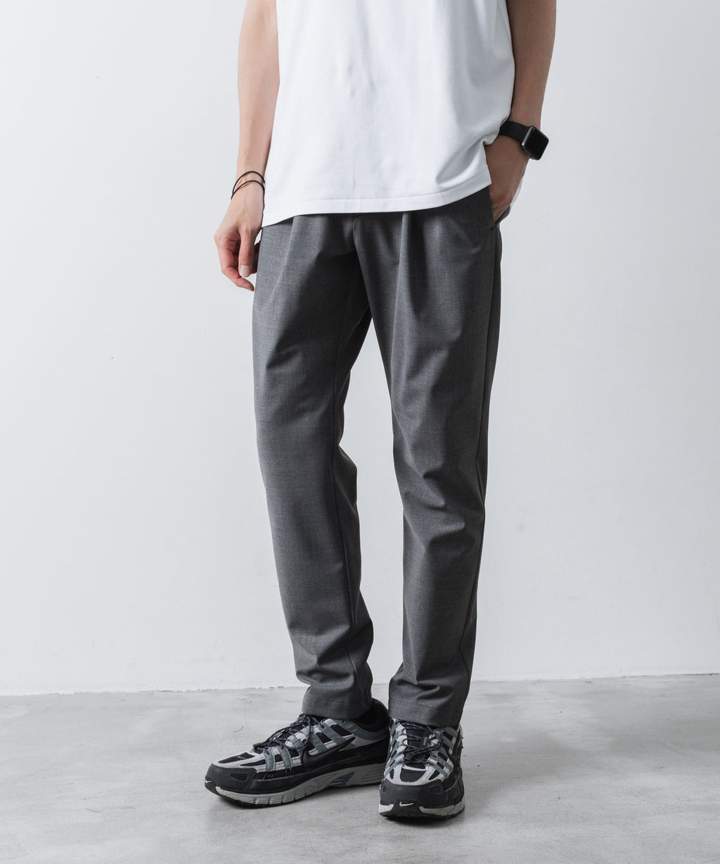 ATTACHMENT アタッチメントの2/80 PE/WO STRETCH TRO REGULAR FIT EASY TROUSERS - X.GRAYの公式通販サイトsession福岡セレクトショップ