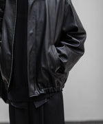 画像をギャラリービューアに読み込む, ssstein(シュタイン)のLEATHER ZIP SHORT JACKET - BLACKの公式通販サイトsession福岡セレクトショップ
