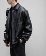 画像をギャラリービューアに読み込む, ssstein(シュタイン)のLEATHER ZIP SHORT JACKET - BLACKの公式通販サイトsession福岡セレクトショップ
