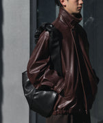 画像をギャラリービューアに読み込む, ssstein(シュタイン)のCOW LEATHER VINTAGE ZIP JACKET - BROWNの公式通販サイトsession福岡セレクトショップ
