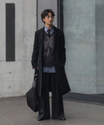 画像をギャラリービューアに読み込む, 【ato】　ENGLAND LAMB CHESTERFIELD COAT - BLACK
