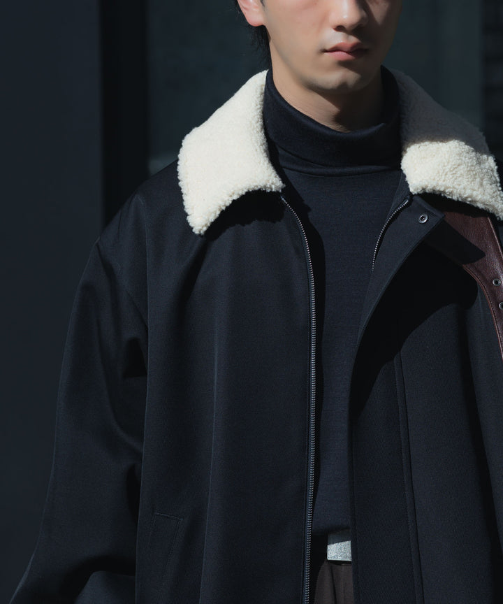 ATTACHMENT アタッチメントの1/60 WOOL SMOOTH HIGH NECK TURTLE L/S TEE - NAVYの公式通販サイトsession福岡セレクトショップ