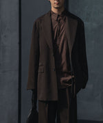 画像をギャラリービューアに読み込む, VEIN ヴェインのSYNTHETIC SUEDE LEATHER L/S SHIRT - BROWNの公式通販サイトsession福岡セレクトショップ
