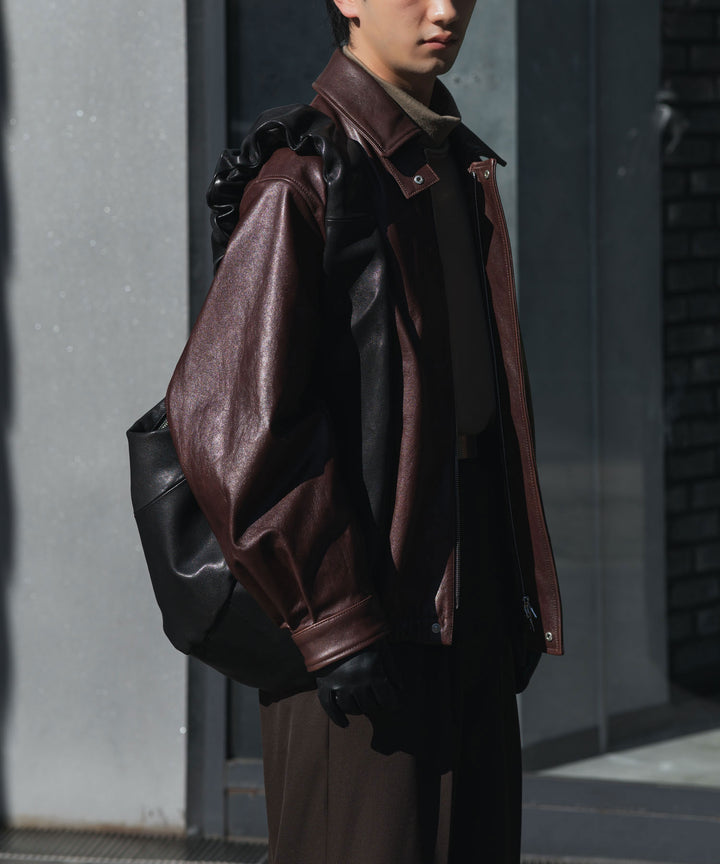 ssstein(シュタイン)のCOW LEATHER VINTAGE ZIP JACKET - BROWNの公式通販サイトsession福岡セレクトショップ