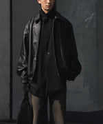 画像をギャラリービューアに読み込む, ssstein(シュタイン)のOVERSIZED SINGLE BREASTED LONG JACKET - BLACKの公式通販サイトsession福岡セレクトショップ
