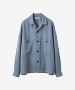 画像をギャラリービューアに読み込む, ATTACHMENT / EXCLUSIVE ITEMアタッチメントのPE LIGHT TROPICAL OVERSIZED SHIRT BLOUSON - L.BLUEの公式通販サイトsession福岡セレクトショップ
