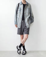 画像をギャラリービューアに読み込む, VEIN ヴェインの11OZ DENIM COVERALL JKT - L.NAVYの公式通販サイトsession福岡セレクトショップ
