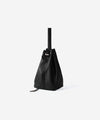 【 ATTACHMENT / EXCLUSIVE ITEM 】SYNTHETIC LEATHER SMALL BUCKET BAG - BLACK