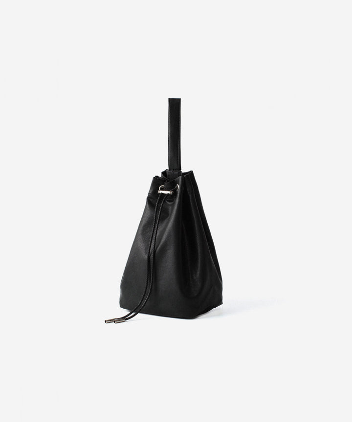ATTACHMENT / EXCLUSIVE ITEMアタッチメントのSYNTHETIC LEATHER SMALL BUCKET BAG - BLACKの公式通販サイトsession福岡セレクトショップ