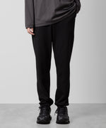 画像をギャラリービューアに読み込む, ATTACHMENT アタッチメントのSOFT CLASSIC TERRY SWEAT PANTS - BLACKの公式通販サイトsession福岡セレクトショップ
