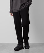 画像をギャラリービューアに読み込む, ATTACHMENT アタッチメントのSOFT CLASSIC TERRY SWEAT PANTS - BLACKの公式通販サイトsession福岡セレクトショップ
