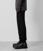 画像をギャラリービューアに読み込む, ATTACHMENT アタッチメントのSOFT CLASSIC TERRY SWEAT PANTS - BLACKの公式通販サイトsession福岡セレクトショップ
