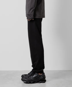 ATTACHMENT アタッチメントのSOFT CLASSIC TERRY SWEAT PANTS - BLACKの公式通販サイトsession福岡セレクトショップ