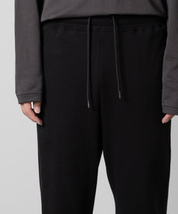 ATTACHMENT アタッチメントのSOFT CLASSIC TERRY SWEAT PANTS - BLACKの公式通販サイトsession福岡セレクトショップ