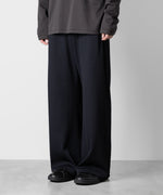 画像をギャラリービューアに読み込む, ATTACHMENT アタッチメントのPE STRETCH RIB WIDE LOUNGE TROUSERS - D.NAVY 公式通販サイトsession福岡セレクトショップ
