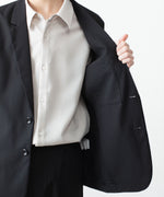 画像をギャラリービューアに読み込む, ATTACHMENT アタッチメントのWO/TA STRETCH TRO 2B JKT - BLACKの公式通販サイトsession福岡セレクトショップ
