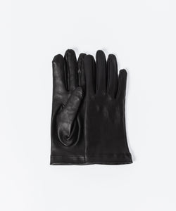 ATTACHMENT /アタッチメント】STRETCH SHEEPLEATHER GLOVE - BLACK