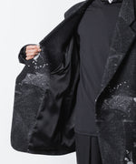 画像をギャラリービューアに読み込む, VEIN ヴェインのCO/WO PHOTO JACQUARD OVER JACKET - BLACKの公式通販サイトsession福岡セレクトショップ
