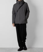 画像をギャラリービューアに読み込む, ATTACHMENT アタッチメントの3LAYER LIGHT TAFFETA HOODED DOWN JACKET - D.GRAY 公式通販サイトsession福岡セレクトショップ
