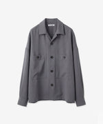 画像をギャラリービューアに読み込む, ATTACHMENT / EXCLUSIVE ITEMアタッチメントのPE LIGHT TROPICAL OVERSIZED SHIRT BLOUSON - L.GRAYの公式通販サイトsession福岡セレクトショップ
