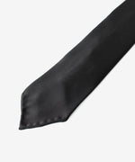 画像をギャラリービューアに読み込む, ATTACHMENT アタッチメントのSILK SATIN TIE - BLACKの公式通販サイトsession福岡セレクトショップ
