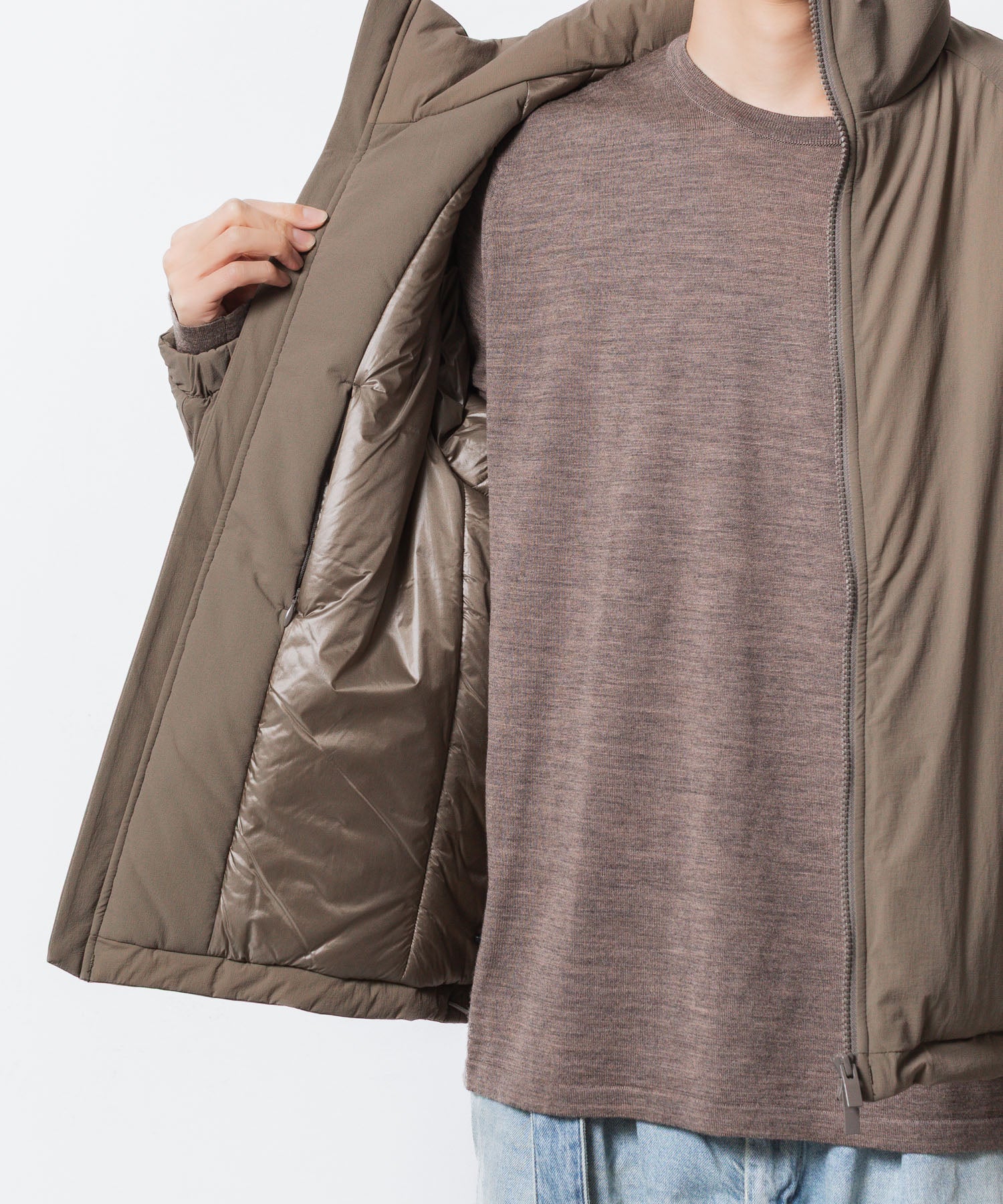 ATTACHMENT アタッチメントのNY 2WAY STRECH CLOTH ECWCS JACKET - CAMELの公式通販サイトsession福岡セレクトショップ