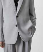 画像をギャラリービューアに読み込む, ATTACHMENT アタッチメントのPE STRETCH DOUBLE CLOTH 2B JKT - L.GRAYの公式通販サイトsession福岡セレクトショップ
