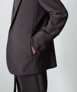 画像をギャラリービューアに読み込む, ATTACHMENT アタッチメントのPE STRETCH DOUBLE CLOTH 2B JKT - D.BROWNの公式通販サイトsession福岡セレクトショップ
