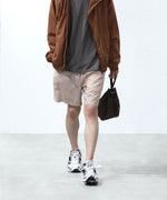 画像をギャラリービューアに読み込む, ATTACHMENT アタッチメントのWO/PE STRIPE EASY SHORTS - S.REDの公式通販サイトsession福岡セレクトショップ
