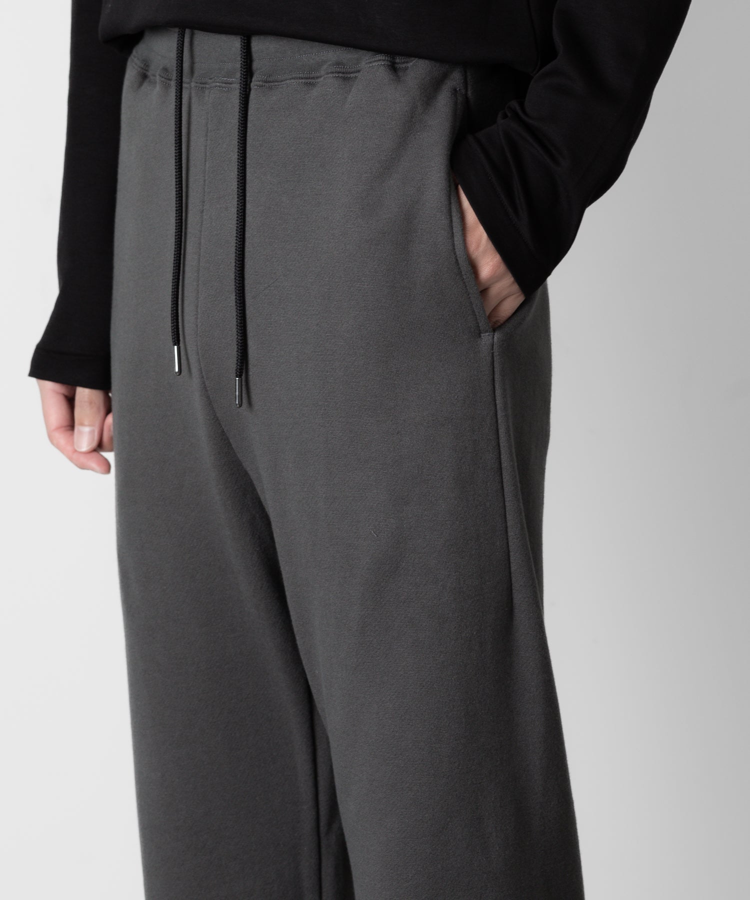 ATTACHMENT アタッチメントのSOFT CLASSIC TERRY SWEAT PANTS - D.GRAYの公式通販サイトsession福岡セレクトショップ