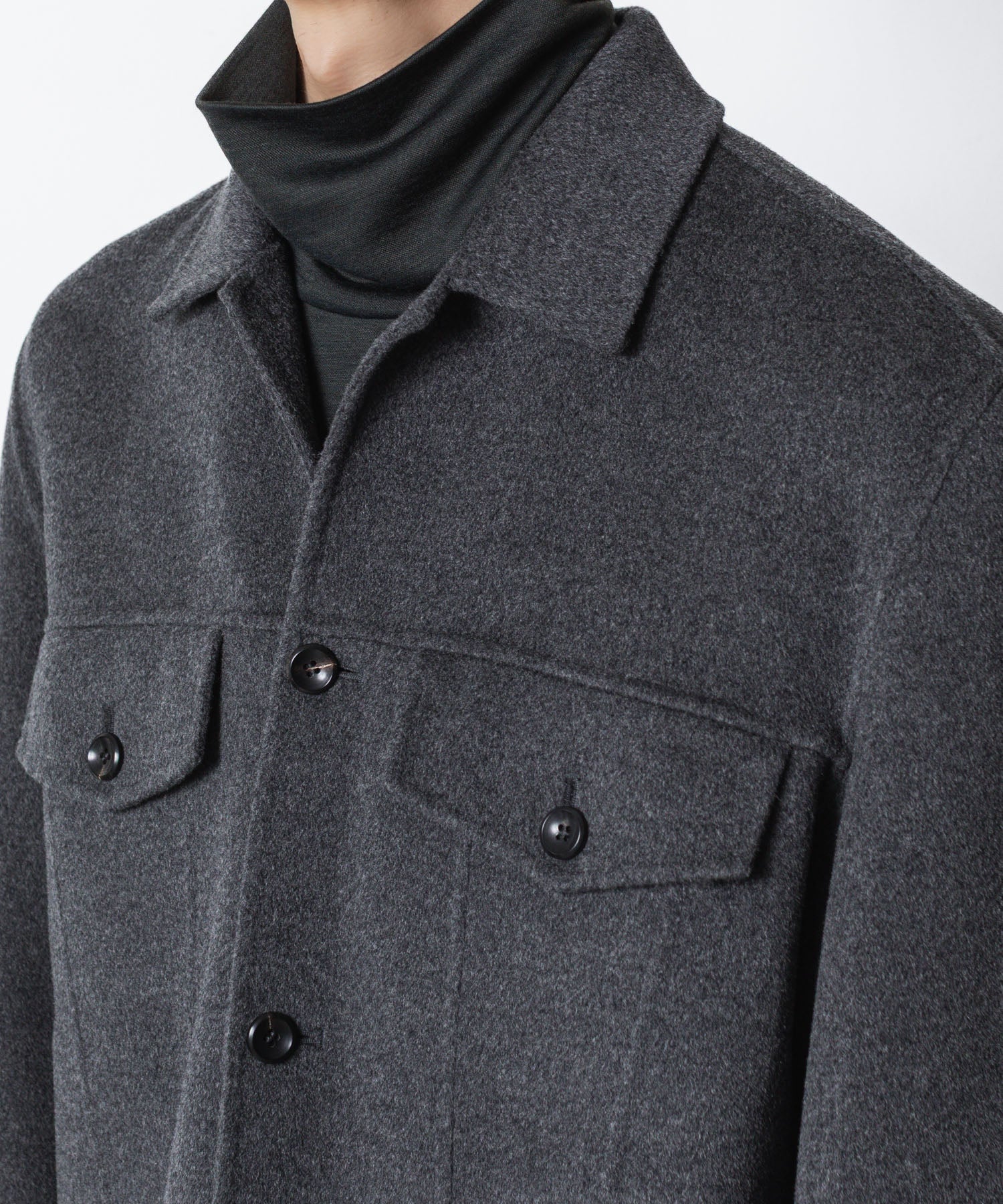 ATTACHMENT アタッチメントのWO/CA DOUBLE FACE BEAVER TRACKER JACKET - X.GRAYの公式通販サイトsession福岡セレクトショップ