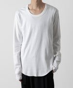 画像をギャラリービューアに読み込む, 【ATTACHMENT】ATTACHMENT アタッチメントのSVIN CO RIB O-NECK L/S TEE - WHITE 公式通販サイトsession福岡セレクトショップ
