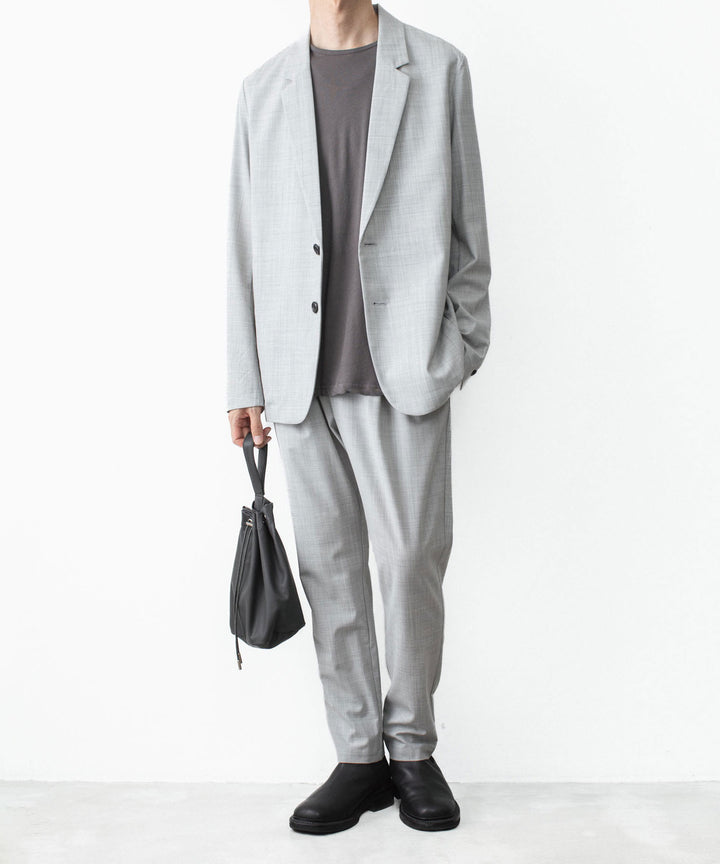 ATTACHMENT アタッチメントのWO/TA STRETCH TRO REGULAR FIT EASY TROUSERS - X.GRAYの公式通販サイトsession福岡セレクトショップ