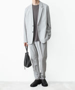 画像をギャラリービューアに読み込む, ATTACHMENT アタッチメントのWO/TA STRETCH TRO REGULAR FIT EASY TROUSERS - X.GRAYの公式通販サイトsession福岡セレクトショップ
